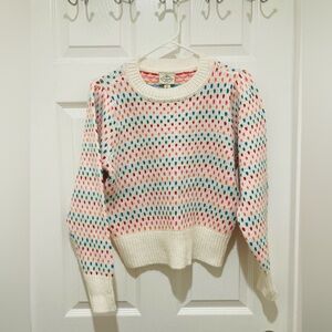 NWOT St. John’s Bay size PS Multicolor Knit Women's Sweater